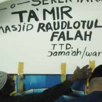 Kecam Pergantian Takmir Baru, Warga Segel Masjid