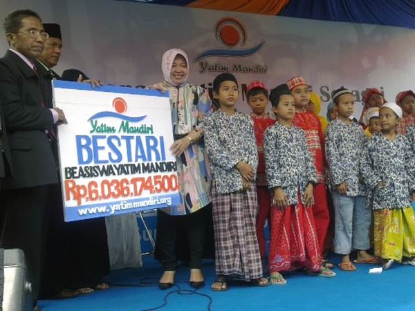 Rekor MURI untuk Yatim Mandiri