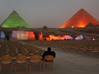 Piramida Giza Sepi Pengunjung