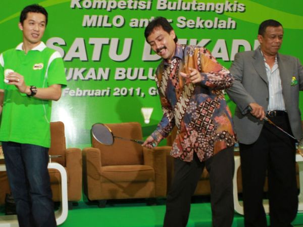 Kompetisi Bulutangkis Beregu Dibuka 