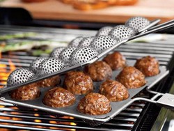 BBQ Bola Daging yang Mulus