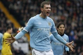 Mancini Belum Puas dengan Dzeko