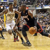 Wade Dominan, Heat Atasi Pacers