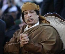 Demo Menentang Moamar Khadafi di Libya, 6 Orang Tewas