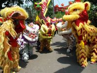 Perayaan Cap Go Meh di Bekasi