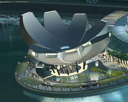 Perpaduan Seni & Science di Museum Marina Bay Sands