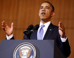 Obama Desak Bahrain, Libya, & Yaman Tahan Diri Hadapi Protes