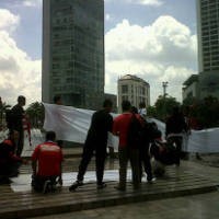 Aksi Suporter di HI Bukan untuk Dukung Siapa pun