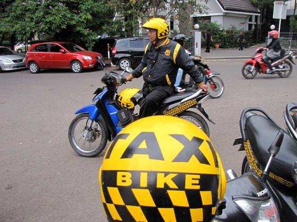 Taxi Bike, Tampilan Ojek Bertarif Argo