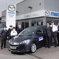 Mazda5 Anyar Jadi Mobil Polisi