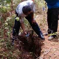 Retakan di Lereng Gunung Wilis Diduga Akibat Pelapukan Kerak Bumi