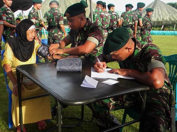 Bakti TNI dari Kostrad