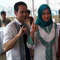 Quick Count LSI Juga Menangkan Pasangan Airin-Benyamin