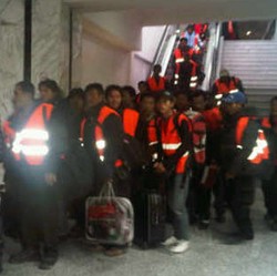 201 Pekerja WIKA Libya Pulang ke Indonesia Senin