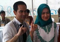 Airin Contreng di TPS 09 