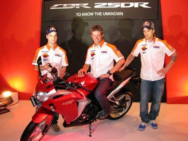 Trio Pembalap Honda ke RI