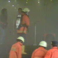 Gedung Wisma Antara Terbakar 