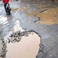 Awas! 763 Ruas Jalan di Jakarta Rusak