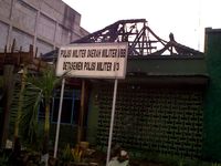Markas Denpom Pekanbaru Terbakar