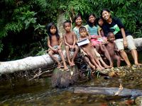 Mengintip Anak-anak Rimba Belajar
