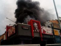 KFC di Samarinda Terbakar