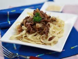 Resep Pasta: Fettucine Black Pepper