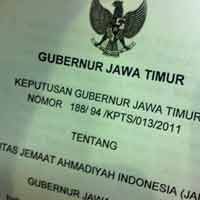 Lurah se Kota Malang Diminta Pantau Keberadaan Ahmadiyah