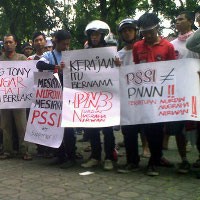 Ketua Pengda PSSI Jabar Tuding Ada yang Menggerakkan Demo Nurdin