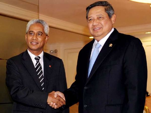 SBY Terima Menlu Timor Leste