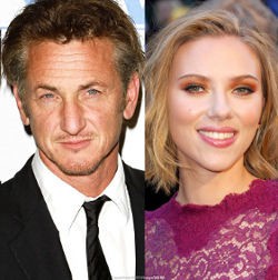 Scarlett Johansson Dikabarkan Pacaran dengan Sean Penn