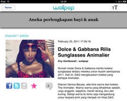 Wow, Wolipop Kini Hadir dalam Versi ipad