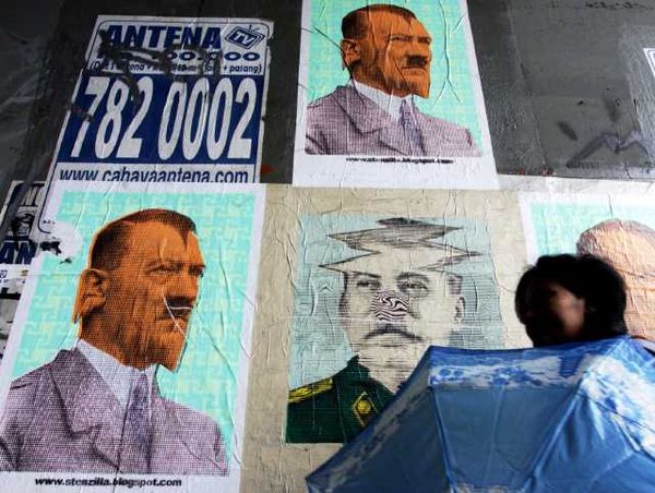 Gambar Stalin Tersenyum Angkuh di Jakarta