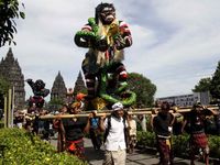Umat Hindu Gelar Tawur Agung Kesanga