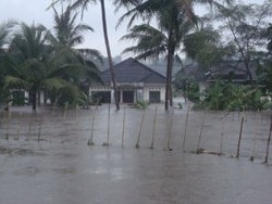 Banjir Rendam Ratusan Rumah di Purwokerto
