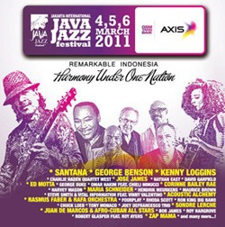 Jadwal Lengkap Hari Ketiga Java Jazz 2011