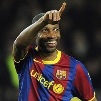 Keita Persembahkan Tiga Angka untuk Barca