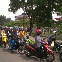 Polda Riau Turunkan Personel Amankan Antrean di SPBU