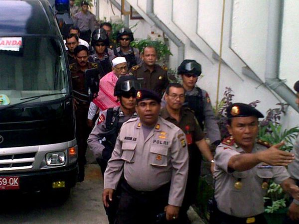 Pengamanan Sidang Baasyir