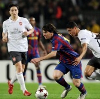 Barca Lolos, Messi Cetak Gol Pertama