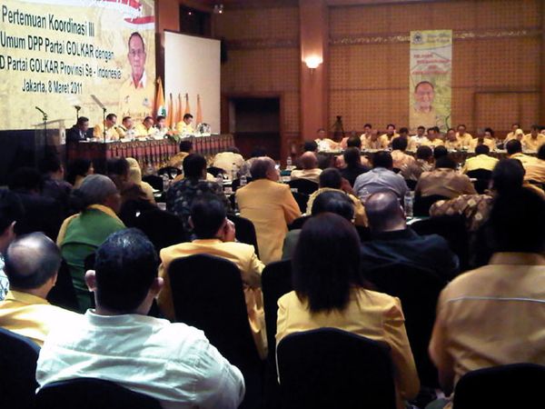 Golkar Kumpulkan Petinggi DPD se-Indonesia