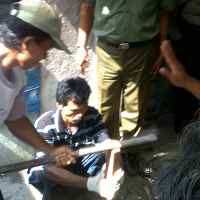 Eksekusi Lahan di Kupang Segunting Dijaga Ketat Polisi