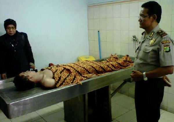 Jenazah Shakira di RSCM