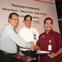 TelkomVision, Flexi dan Bank Mandiri Bersinergi