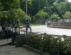 Pengunjung Taman Bungkul akan Diawasi CCTV dan Polisi