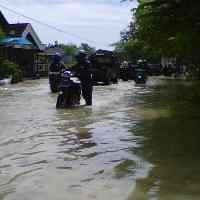 Sungai Lamong Meluap, 2 Kecamatan di Gresik Terendam Banjir 