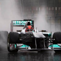 Hujan Tutup Tes, Rosberg Teratas