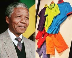 Nelson Mandela Luncurkan Lini Busana