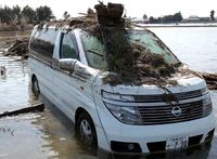 Mobil Korban Tsunami Jepang