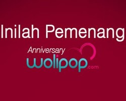 3 Pemenang Program Wolipop Anniversary