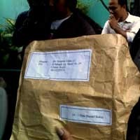 Bom Buku di Rumah Japto Dikirim Oleh Busyro Jahul Beralamat di Bogor